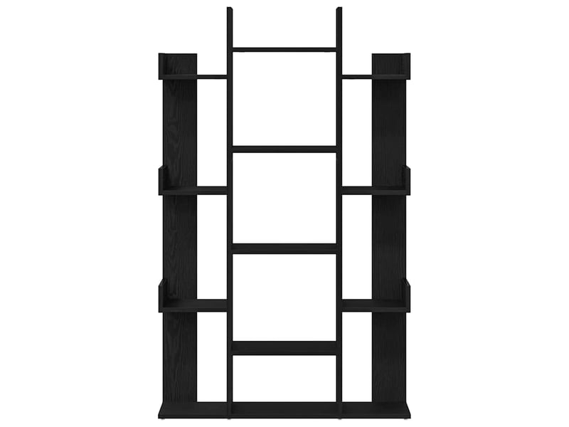  Bibliothèque, armoire à livres 13 niveaux 86 x 25,5 x 140 cm bois d'ingénierie  - Conforama E