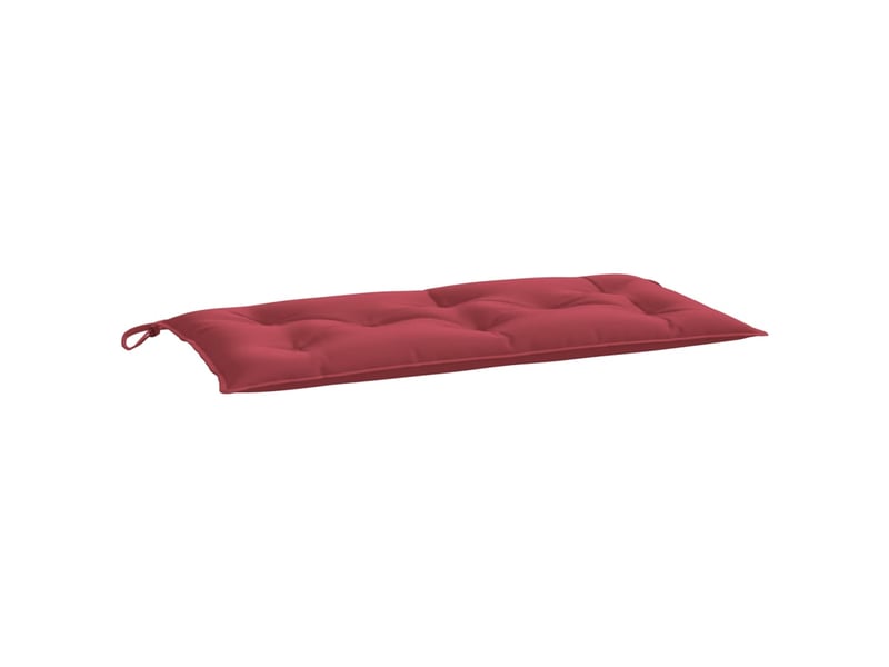  Coussin de banc de jardin, coussin d'assise rouge bordeaux 110x50x7 cm cf52809  - Conforama A
