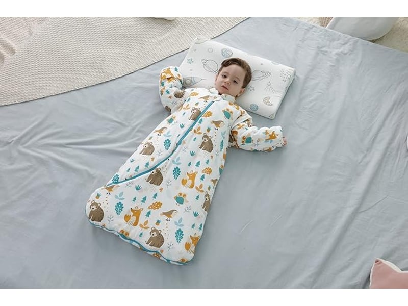  Gigoteuse hiver bébé gigoteuse enfant 3.5 tog sac de couchage pur coton différentes tailles m  8-24 mois  - Conforama C
