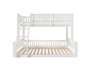 Lit superposé 90x200 cm <strong>ZOVIRA</strong> <strong></strong> coloris blanc