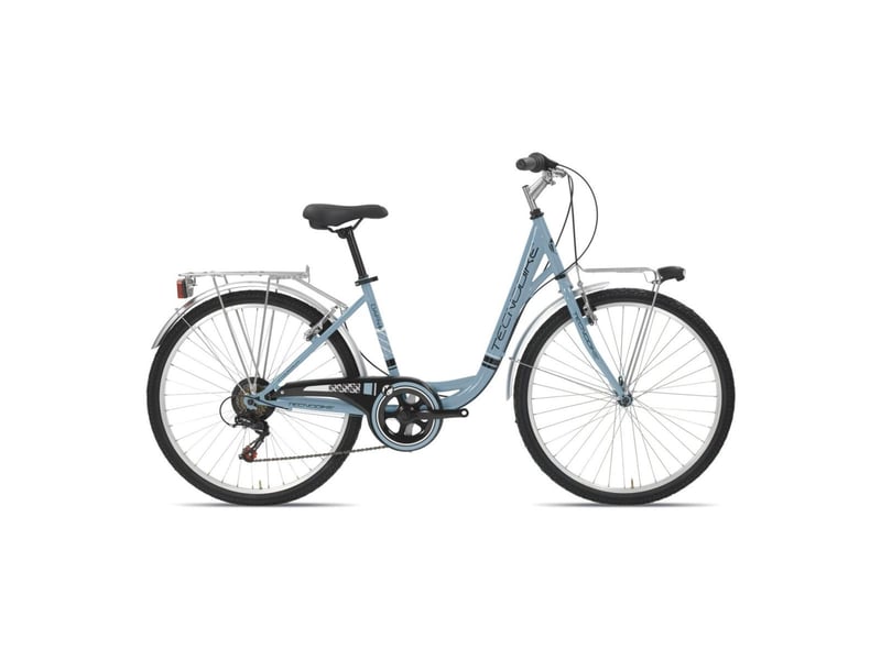  Vélo tecnobike 26 dafne femme 6v celeste brillant h41 3567850002051 - Conforama A