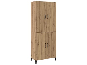 Buffet - haut armoire 2 pc chêne artisanal 69,5 x 34 x 180 cm