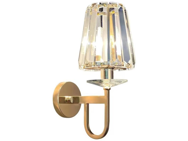  Lampe murale led cristal trapézoïdal lumières de nuit moderne simplicité créativité  - Conforama A
