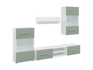 Meuble tv coloris vert  <strong></strong>  <strong></strong>