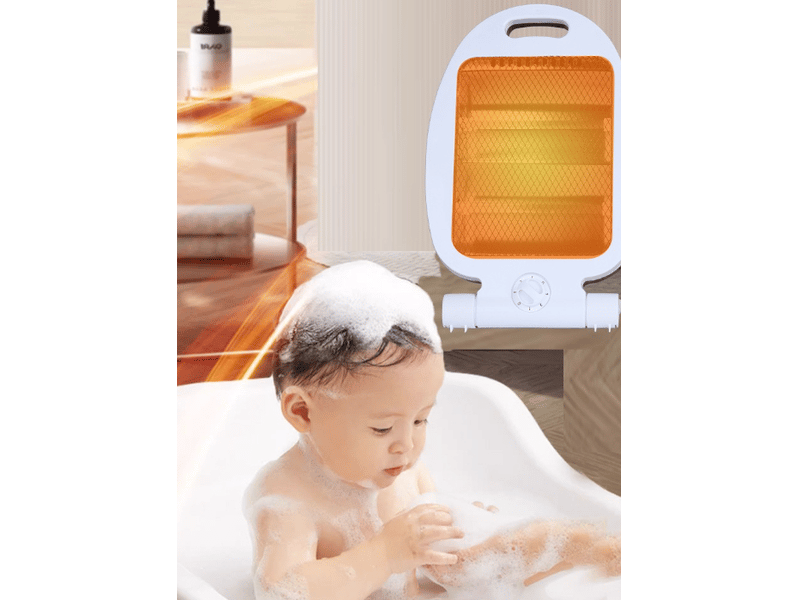 Chauffage sur pied, chauffage de salle de bain basse consommation, avec 2 lumières, 2 niveaux de puissance, blanc - ysk0005465ly YSK0005465LY - Conforama C