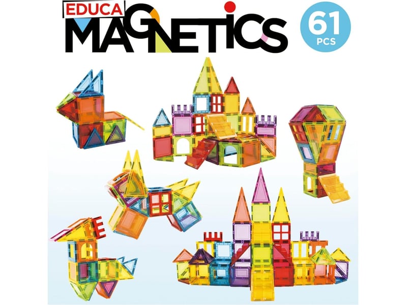  Educa magnetics 61 pièces 20024 - Conforama C