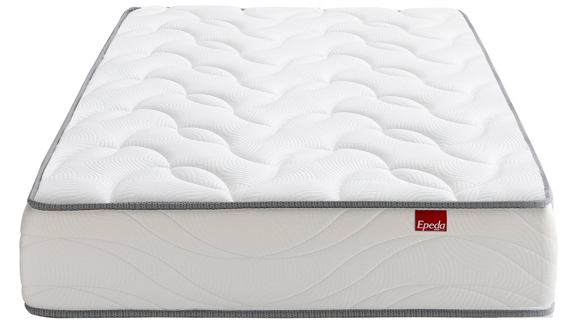 MATELAS RESSORTS + MÉMOIRE DE FORME 90X1 EPEDA LE RAFFINEMENT 2