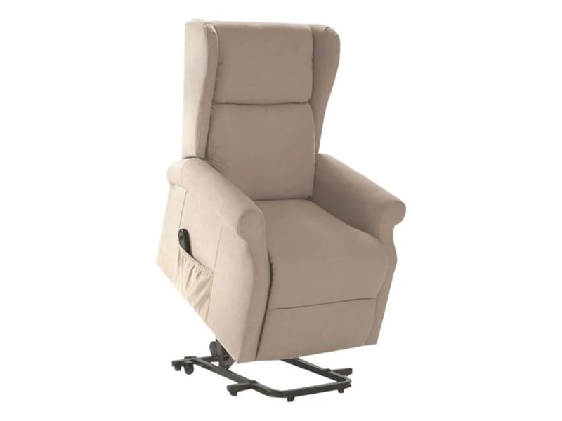  Fauteuil releveur relax électrique tissu waterproof beige - alcanti ALCANTI - Conforama A