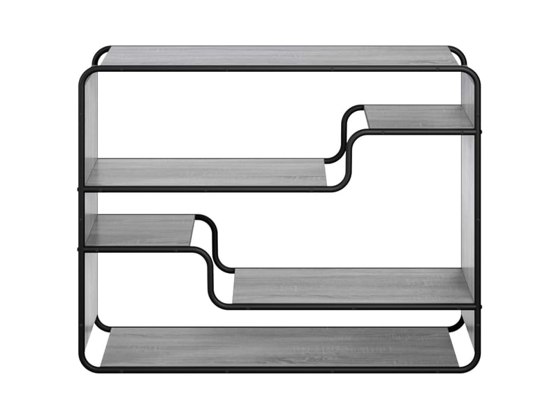  Buffet salon, buffet de rangement sonoma gris 98x37,5x75,5 cm bois d'ingénierie  - Conforama C