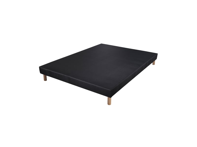  Sommier à lattes 120x190 cm 2x9 lattes larges anthracite - srateis  - Conforama A