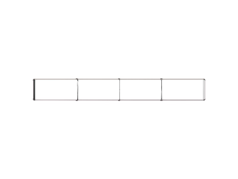  Jardinière - jardin surélevé marron 320 x 40 x 24 cm acier laminé à froid  - Conforama E
