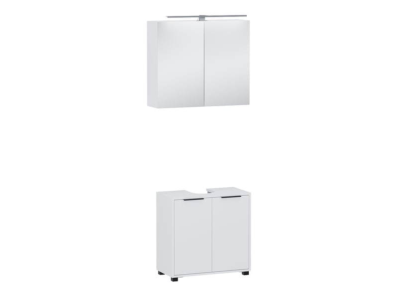 Vicco meubles bain, blanc, 2 pièces  - Conforama A