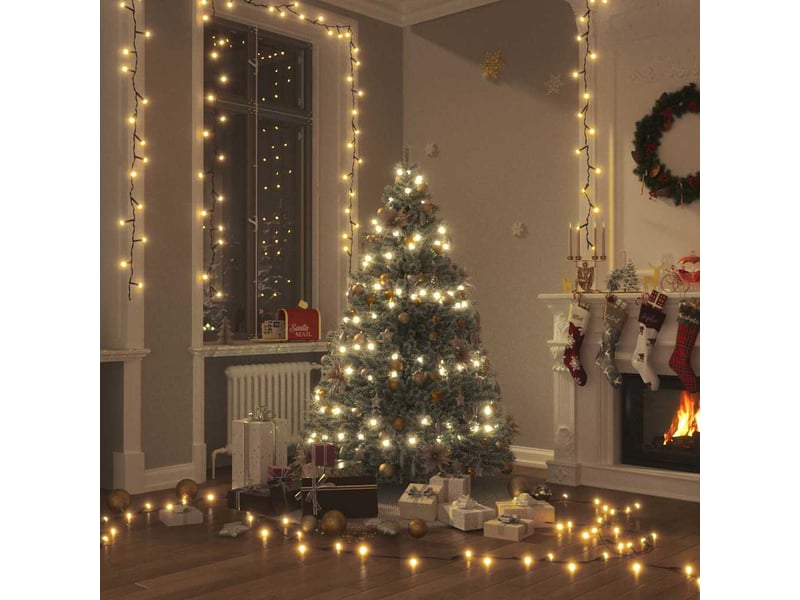 Guirlande lumineuse, éclairage de noël 2000led intérieurex. 200m ip44 blanc chaud cf62383 - Conforama B