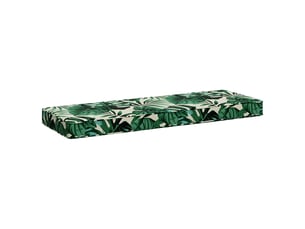 Coussin de banc, coussin d'assise, coussin pour chaisecanapé 1 pièce vught 100 % polyester motif feuilles cf51988