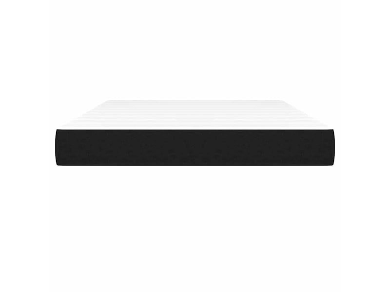  Matelas de lit à ressorts ensachés fermeté moyenne noir 140x190x20 cm tissu  - Conforama C