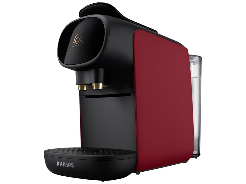 Machine à café à capsules L'Or Barista Sublime LM9012/55 PHILIPS rouge 50 capsules incluses - Conforama B