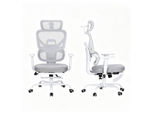 Chaise de bureau MEUBLIV  avec assise réglable en hauteur