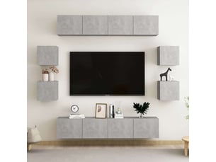 Meuble tv coloris gris  <strong></strong>  <strong></strong>
