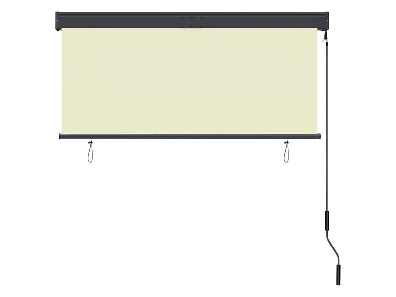  Store enrouleur, store roulant d'extérieur 140 x 250 cm crème cf47321  - Conforama D