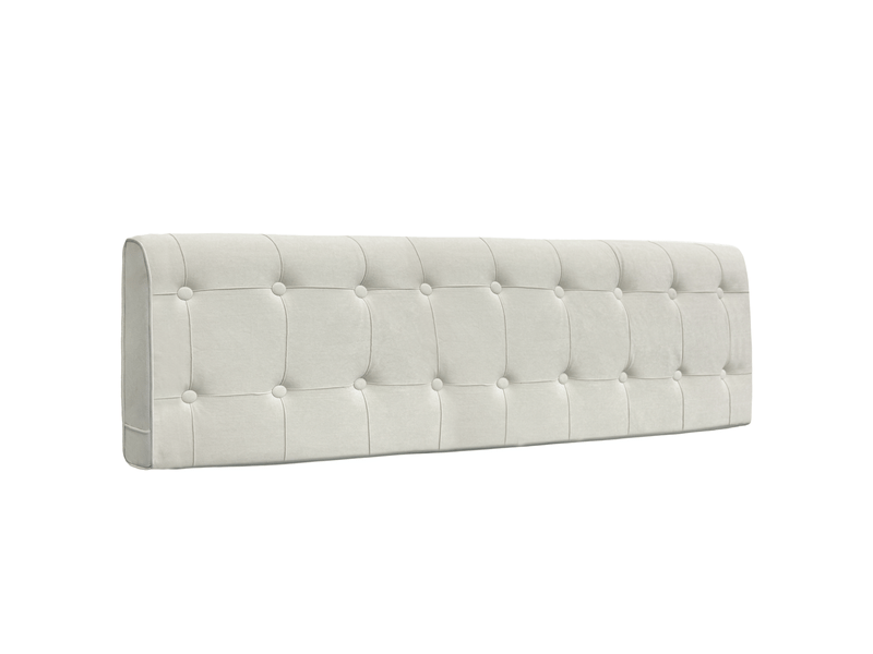  Tête de lit rembourrée vercart 200x60 cm - microfibre suédine, épaisseur 100 mm  - Conforama A