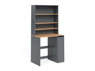 Vicco armoire pour machine à laver, anthracitechêne de force doré, 93.6x88.2cm 2 pièces avec étagère