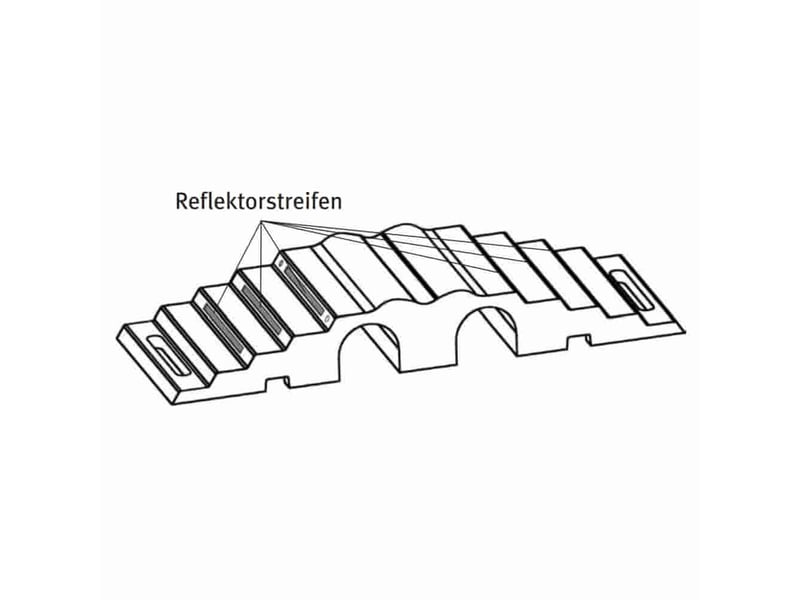  Pont protection câbles tuyaux verrouillable 850 mm 20 t  - Conforama E