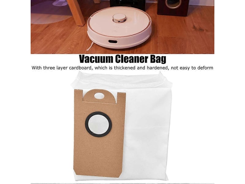 Compatible for viomi s9, proscenic m9 x1x1s, arnagar s10, abir r30 vacuum parts replacement dust bag accessories - Conforama D