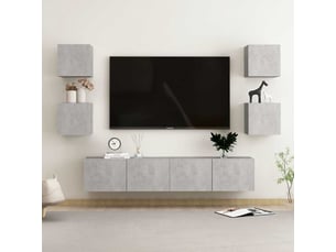 Meuble tv coloris gris 80 cm <strong></strong> <strong></strong>
