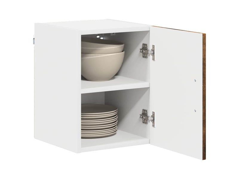 Meuble mural de cuisine | armoire de cuisine chêne fumé 30x31x40cm - Conforama C