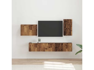 Meuble tv coloris marron 78.5 cm <strong></strong>  <strong></strong>