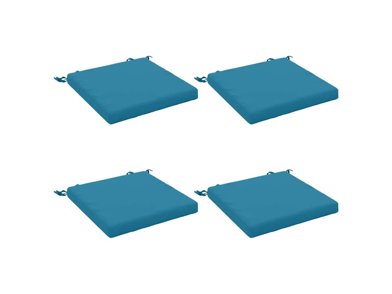  Lot de 4 coussins de siège, coussins d'assise soest 100 % polyester cf60134  - Conforama A