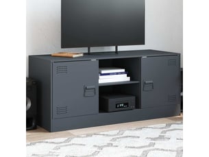Meuble tv coloris gris 99 cm <strong></strong>  <strong></strong>