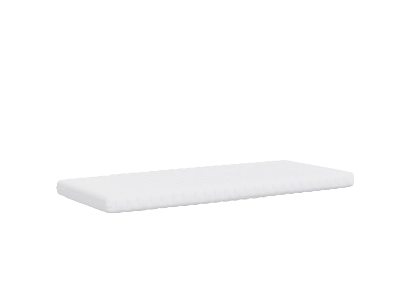  Matelas confort, matelas en mousse 2 pcs blanc 90x190 cm 7 zones dureté 20 ild  - Conforama D