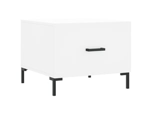 Table basse rectangulaire coloris blanc  