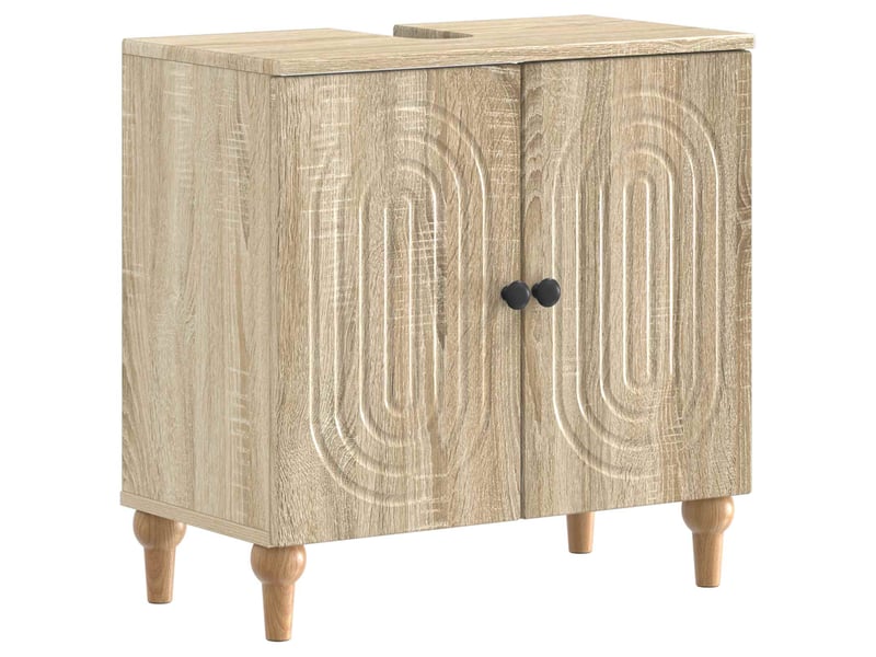  Ensemble de meuble de salle de bain 3 pièces alkmaar cf63289  - Conforama D