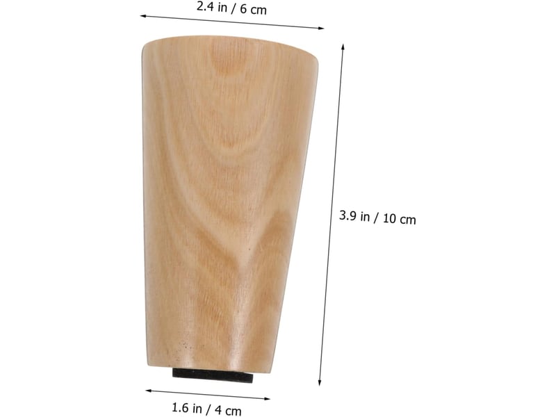  4pièces lot meuble coniques pour table basse commode avec patin antidérapant  - Conforama C