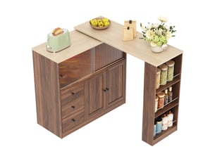 Bar coloris marron CozyNest - 172 cm