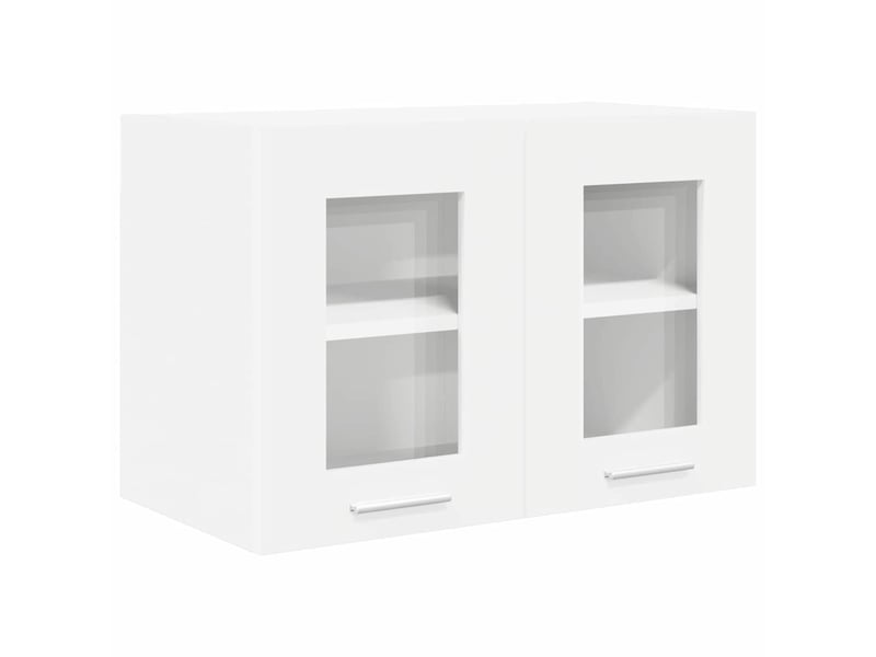  Meuble de rangement cuisine, armoire suspendue 2 pcs blanc bois d'ingénierie shl357  - Conforama E