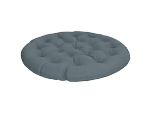 Coussin de chaise papasan, coussin d'assise vianen 100 % polyester bleu cf54226