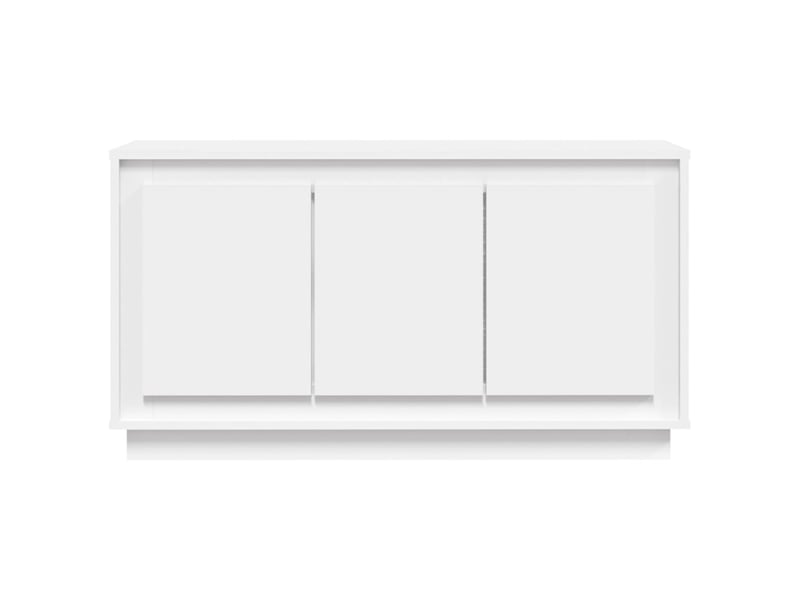  Buffet salon | buffet blanc 102x35x55 cm bois d'ingénierie  - Conforama E