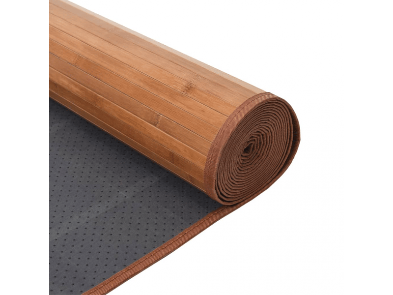 Tapis rectangulaire naturel 70x100 cm bambou - comfortxl 376865 - Conforama E