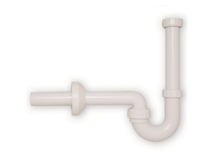 4395101 schläfer | siphon en forme de s pour évier de salle de bain, évier de cuisine et évier à linge, raccord universel 114, tuyau de
