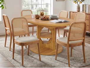 Ensemble table ovale  6 chaise(s)  <strong>BGSRYAO</strong> <strong></strong> 