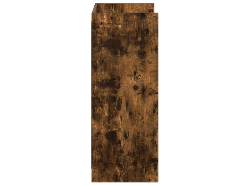  Meuble à chaussure, cabinet à chaussures avec stockage chêne fumé 48x36x92 cm shl8214  - Conforama E
