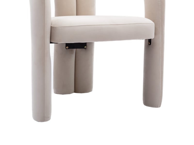  Lot de 2 chaises de salle à manger design coque rembourrée bucket - cuisine et salon  - Conforama E