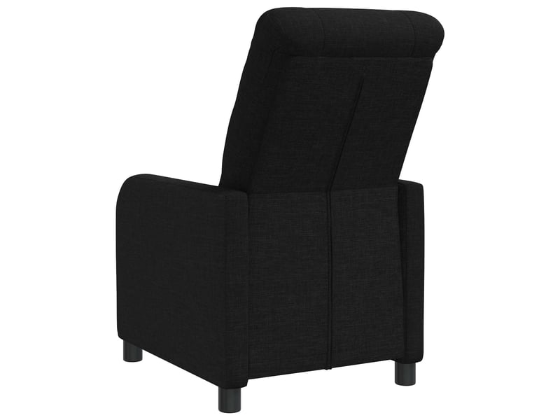  Vidaxl fauteuil inclinable noir tissu  - Conforama E