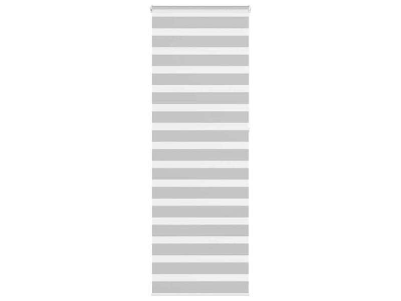 Store zèbre, store de fenêtre gris clair largeur du tissu 80,9 cm polyester cf48525 - Conforama B