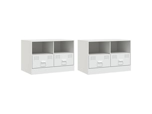 Meuble tv coloris blanc  <strong></strong>  <strong></strong>