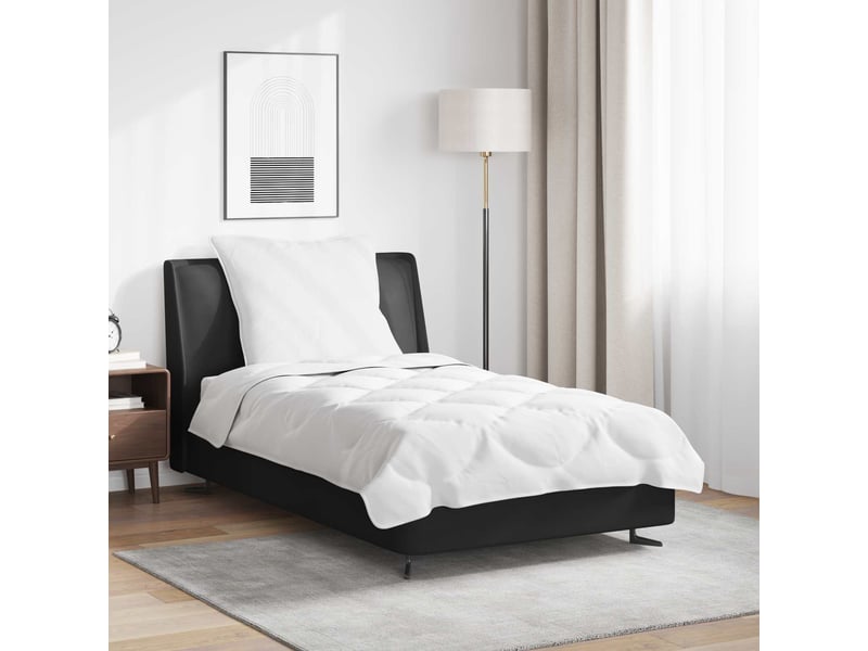 Ensemble de duvet avec oreiller 2 pièces - couette blanc microfibre - Conforama B