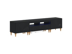 Meuble tv coloris noir <strong></strong> <strong></strong>